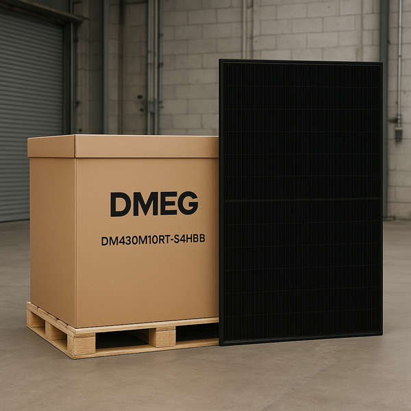 DMEGC 430W DM430M10RT-54HBB N-Type Solar Panel – Smart4Solar