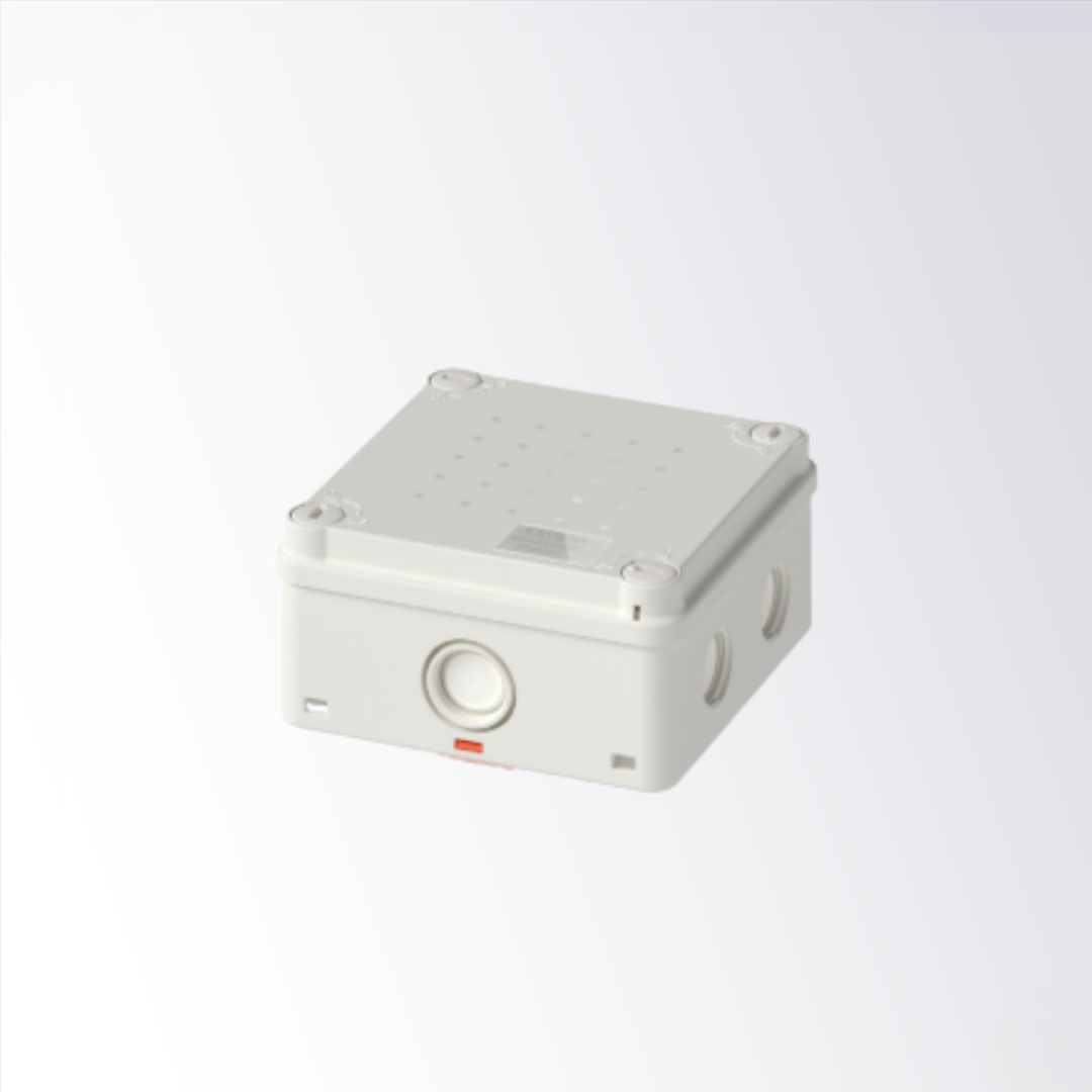 Gewiss - White IP66/IP67 Surface Mount Junction Box 108 x 108 x 58 mm - GW44904NWK