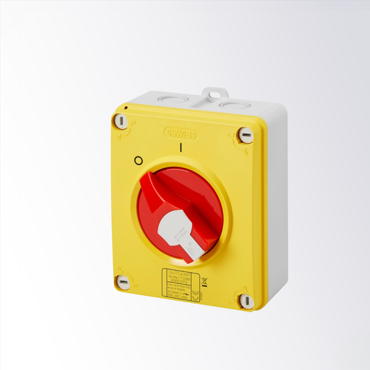 Gewiss 16A Pole AC Rotary Isolator - GW70433P
