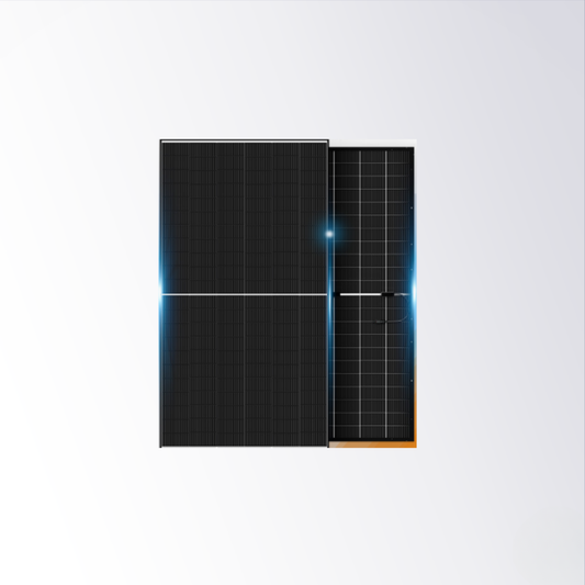 REA Power Type X 500W N-Type Dual Glass Bifacial Solar Panel